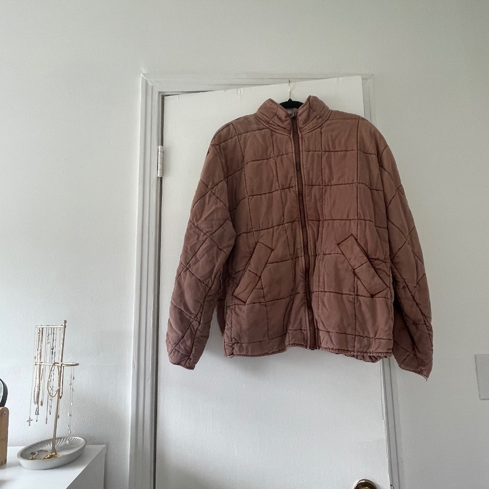 Free People Dolman Quilted Jacket
